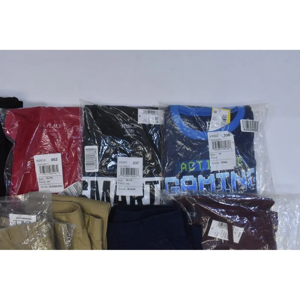 The Childrens Place Bulk Lot Of 10 Boys Size XL 14/16 Mixed Season Tops Bottoms
